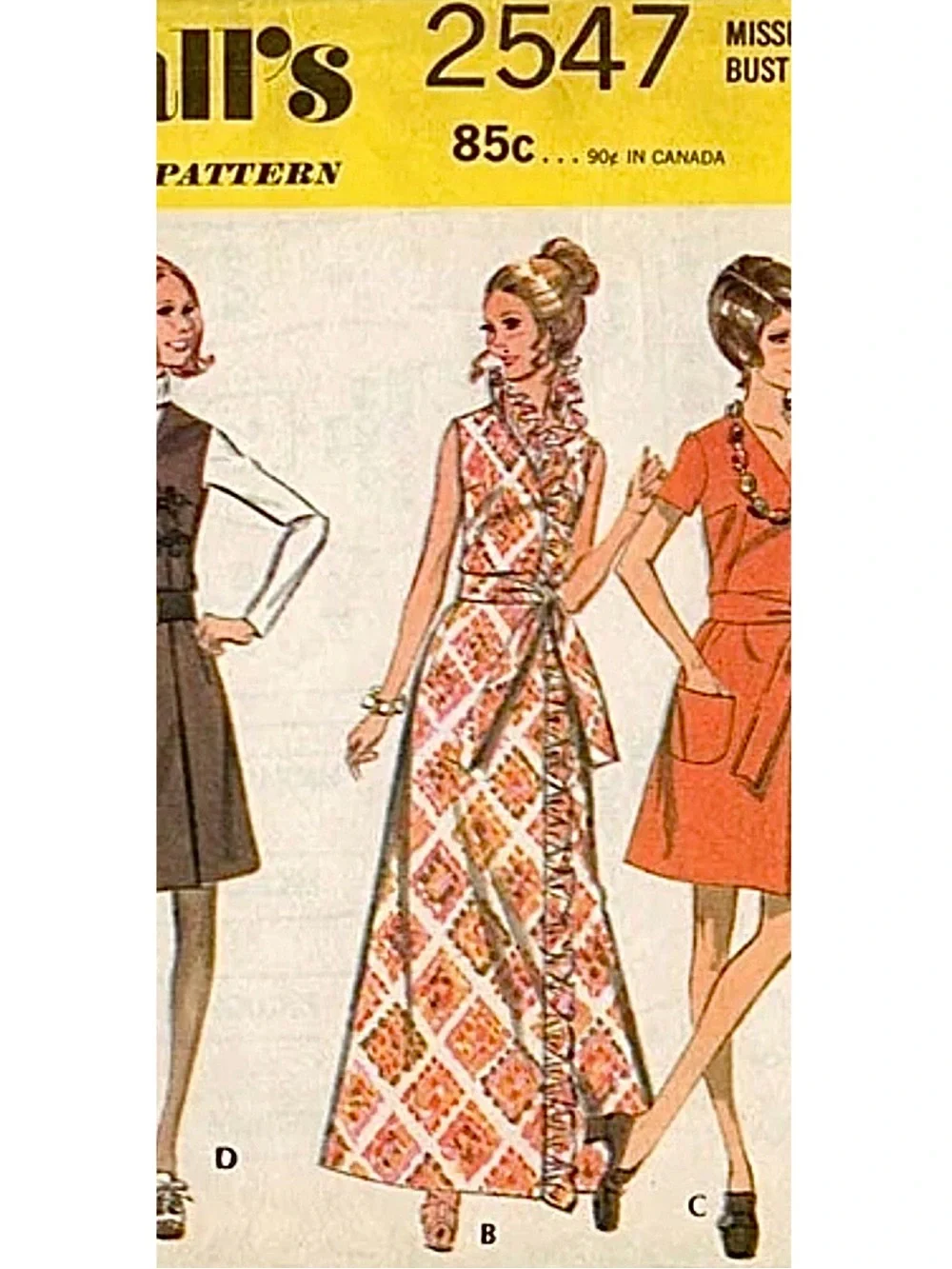 vintage 70s handmade flocked gingham wrap sun dress size XS